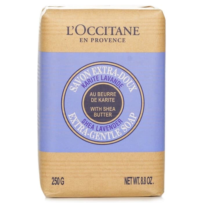 L'Occitane 歐舒丹 L'Occitane 歐舒丹 乳油木薰衣草皂 250g/8.8oz - 產品正面包裝 | cosGlint