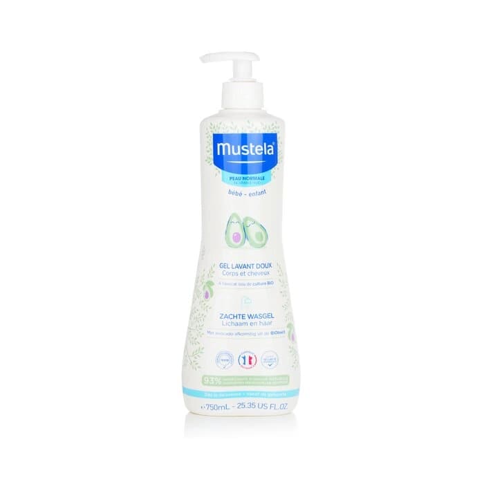 Mustela 慕之恬廊 Mustela 慕之恬廊 慕之幼多慕雙潔乳 - 頭髮&身體 750ml/25.35oz - 產品正面包裝 | cosGlint