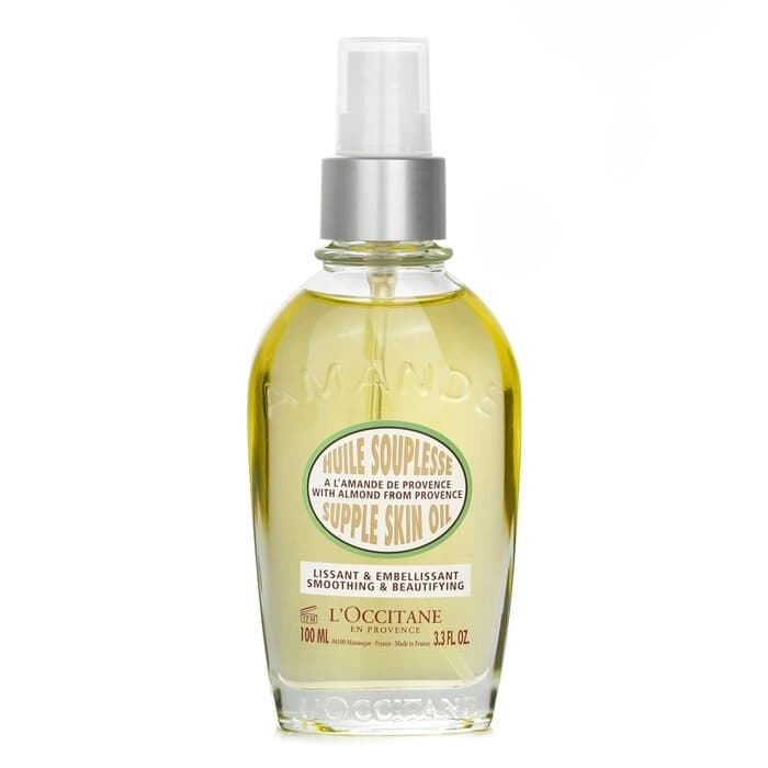 L'Occitane 歐舒丹 L'Occitane 歐舒丹 杏仁美膚油(新舊包裝隨機) 100ml/3.4oz - 產品正面包裝 | cosGlint