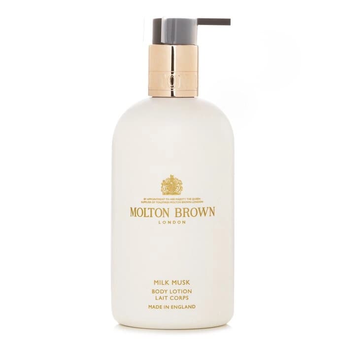 Molton Brown 摩頓布朗 Molton Brown 摩頓布朗 牛奶麝香身體乳(新舊包裝隨機) 290ml/9.8oz - 產品正面包裝 | cosGlint