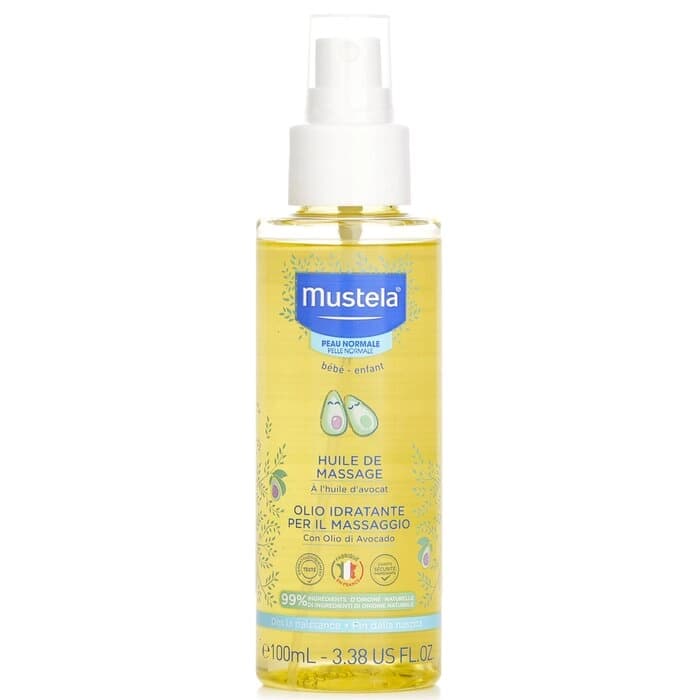 Mustela 慕之恬廊 Mustela 慕之恬廊 慕之幼親子按摩油 - 一般膚質Massage Oil - For Normal Skin 100ml/3.38oz - 產品正面包裝 | cosGlint