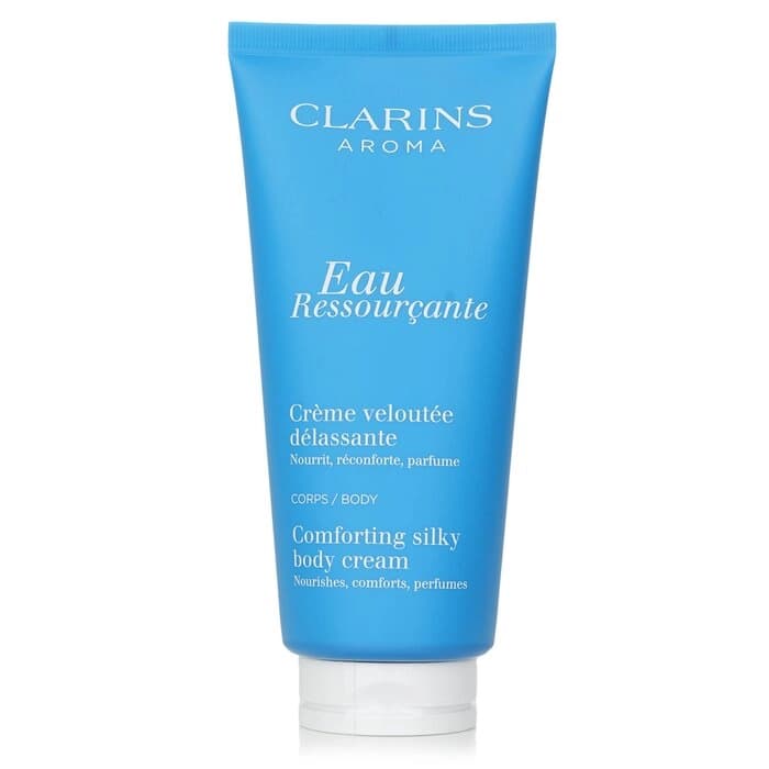 Clarins 克蘭詩 (嬌韻詩) Clarins 克蘭詩 (嬌韻詩) Eau Ressourcante 舒倦活力身體乳 200ml/6.7oz - 產品正面包裝 | cosGlint