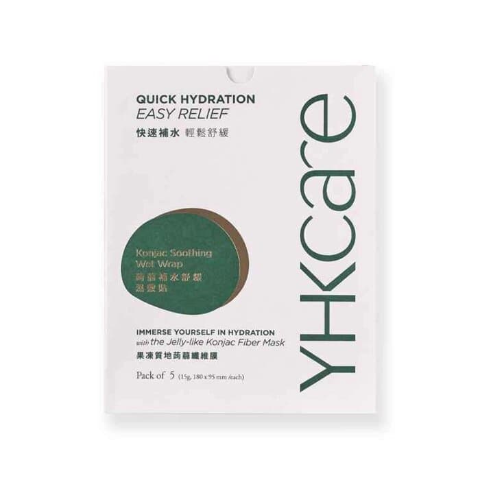 YHKCARE 蒟蒻補水舒緩濕敷貼 Pack of 5 5pcs/box