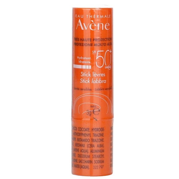 Avene 雅漾 Avene 雅漾 超高保護唇膏 SPF 50（敏感嘴唇） 3g/0.1oz - 產品正面包裝 | cosGlint