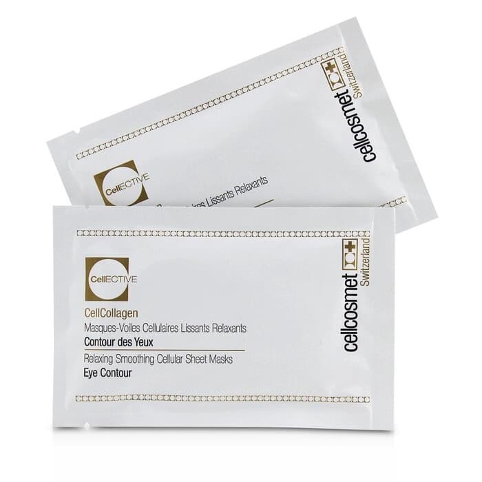 Cellcosmet & Cellmen Cellcosmet and Cellmen Cellcosmet & Cellmen Cellcosmet and Cellmen 活細胞膠原眼膜 5x2patchs - 產品正面包裝 | cosGlint