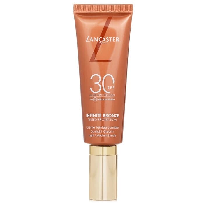Lancaster 蘭嘉絲汀 Lancaster 蘭嘉絲汀 Infinite 古銅色防曬乳 SPF 30 (淺/中色調) 50ml/1.6oz - 產品正面包裝 | cosGlint