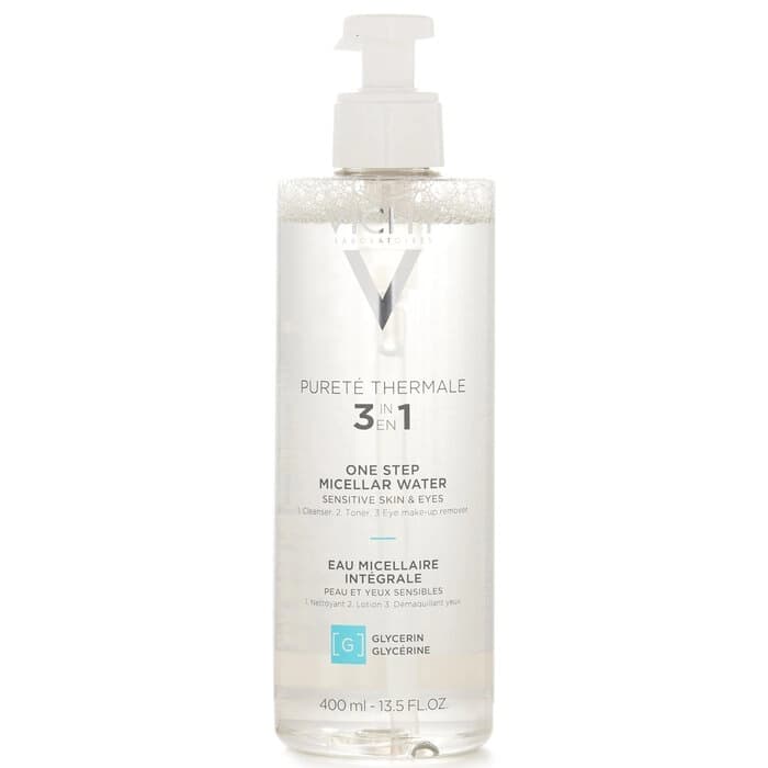 Vichy 薇姿 Vichy 薇姿 Purete Thermale 礦物膠束水 - 敏感肌膚 674928 400ml/13.5oz - 產品正面包裝 | cosGlint