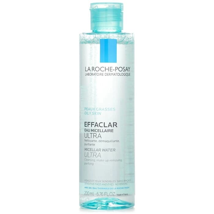 La Roche Posay La Roche Posay 清爽控油卸妝潔膚水 - 敏感臉及眼部適用 200ml/6.76oz - 產品正面包裝 | cosGlint
