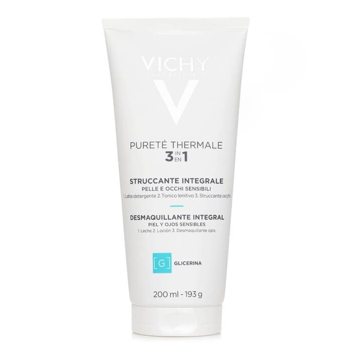 Vichy 薇姿 Vichy 薇姿 溫和鎮靜3合1卸妝潔面凝膠 (敏感肌膚)(新舊包裝隨機) 200ml/6.76ml - 產品正面包裝 | cosGlint