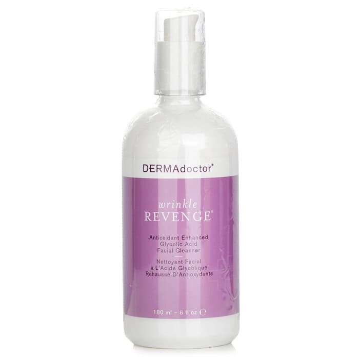 DERMAdoctor 德瑪醫生 賦活甘醇酸潔面乳 Wrinkle Revenge Antioxidant Enhanced Glycolic Acid Facial Cleanser 180ml/6oz