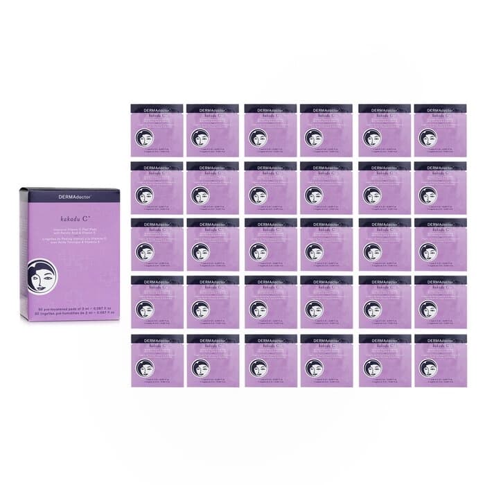 DERMAdoctor 德瑪醫生 Kakadu 維他命C亮白煥膚貼片 Kakadu C Intensive Vitamin C Peel Pads 30pads