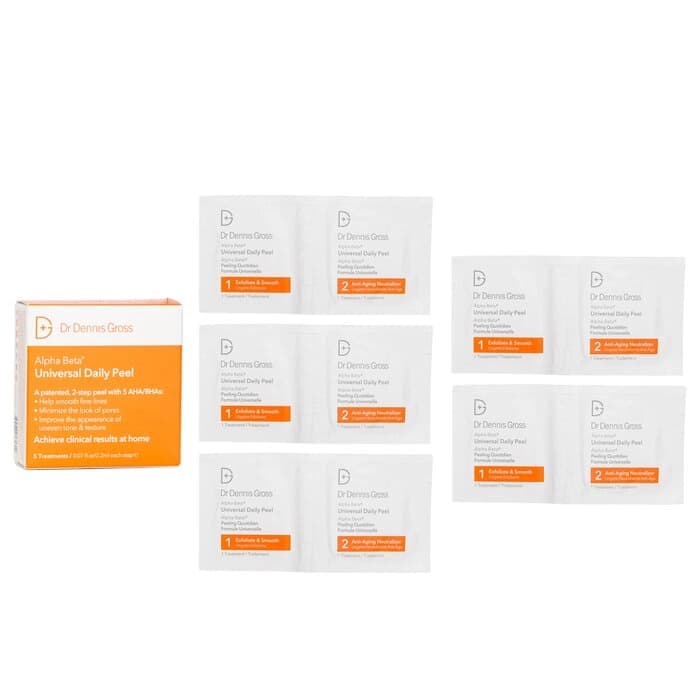 Dr Dennis Gross 葛羅士博士 羥基酸全效去角質日用棉片Alpha Beta Universal Daily Peel 5 Treatments