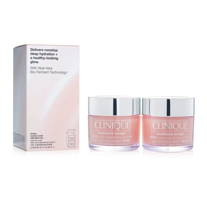 Clinique 倩碧 Clinique 倩碧 100小時自我修護水嫩補濕啫喱（大容量）雙瓶裝 2x200ml/6.7oz - 產品正面包裝 | cosGlint