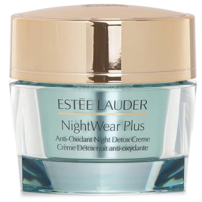 Estee Lauder 雅詩蘭黛 Estee Lauder 雅詩蘭黛 抗氧化淨化晚霜 NightWear Plus Anti-Oxidant Night Detox Crème 50ml/1.7oz - 產品正面包裝 | cosGlint