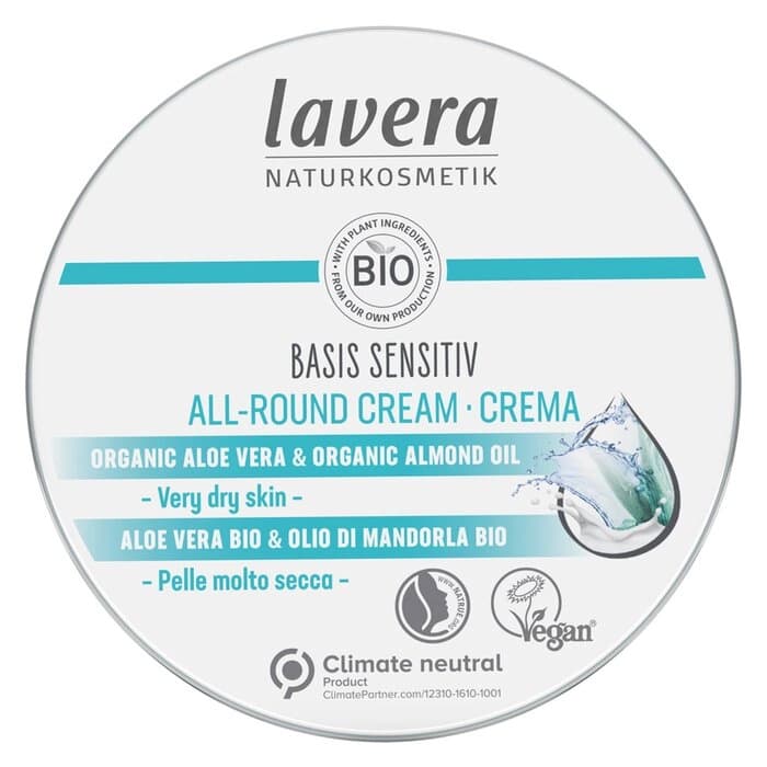 Lavera 萊唯德 Lavera 萊唯德 有機抗敏全效乳霜 150ml/5oz - 產品正面包裝 | cosGlint