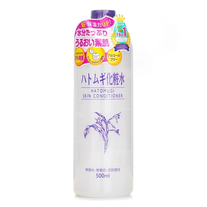 naturie Naturie 薏仁化妝水 500ml - 產品正面包裝 | cosGlint
