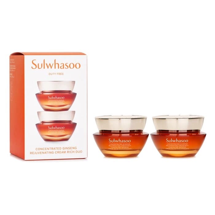 Sulwhasoo 雪花秀 Concentrated Ginseng Rejuvenating Cream Rich Duo 50ml x2