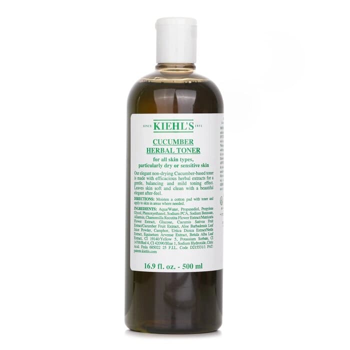 Kiehl's 契爾氏 小黃瓜植物精華化妝水 (適用於乾性或敏感性皮膚) 500ml/16.9oz