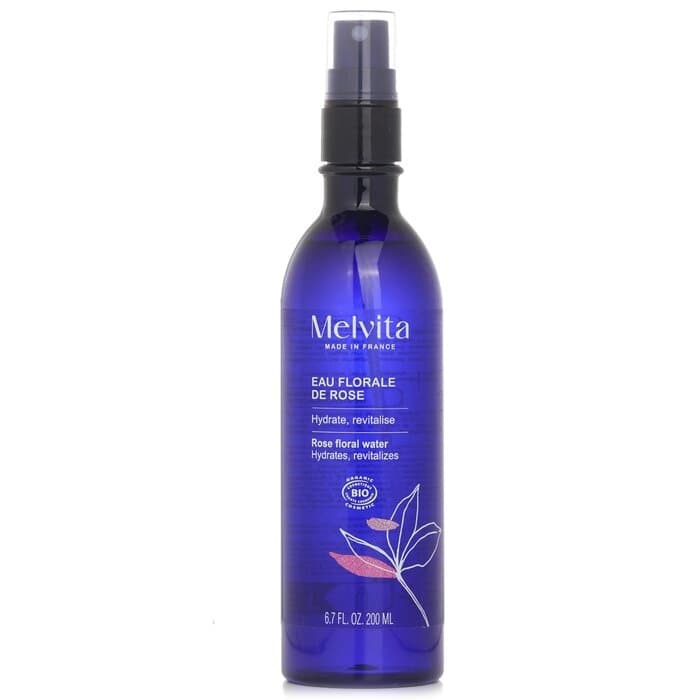 Melvita 梅維塔 Melvita 梅維塔 有機大馬士革玫瑰花水 200ml - 產品正面包裝 | cosGlint