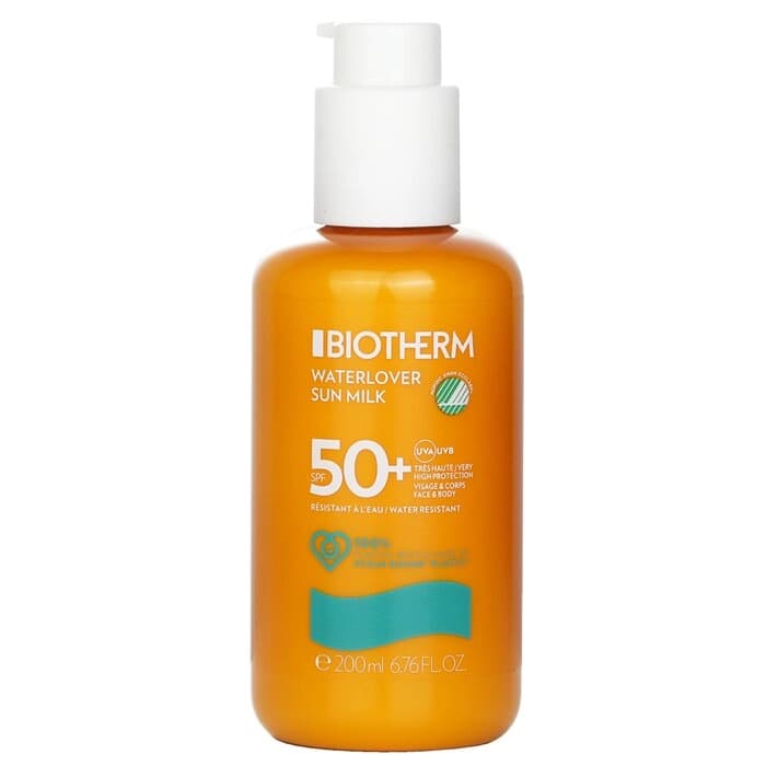 Biotherm 碧兒泉 Waterlover 防曬乳SPF 50 - 適用於面部和身體 200ml/6.76oz