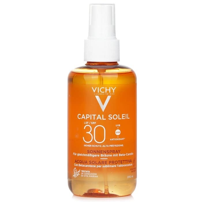 Vichy 薇姿 Vichy 薇姿 Capital Soleil 美黑防曬水凝噴霧 SPF 30 200ml/6.7oz - 產品正面包裝 | cosGlint