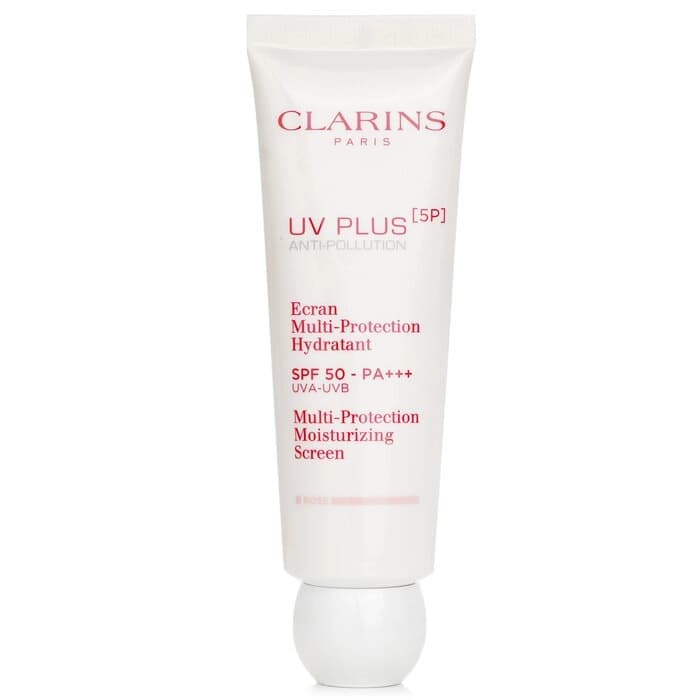 Clarins 克蘭詩 (嬌韻詩) [5P] 抗污染全效保濕防曬霜 SPF 50 (粉紅色) 50ml/1.6oz