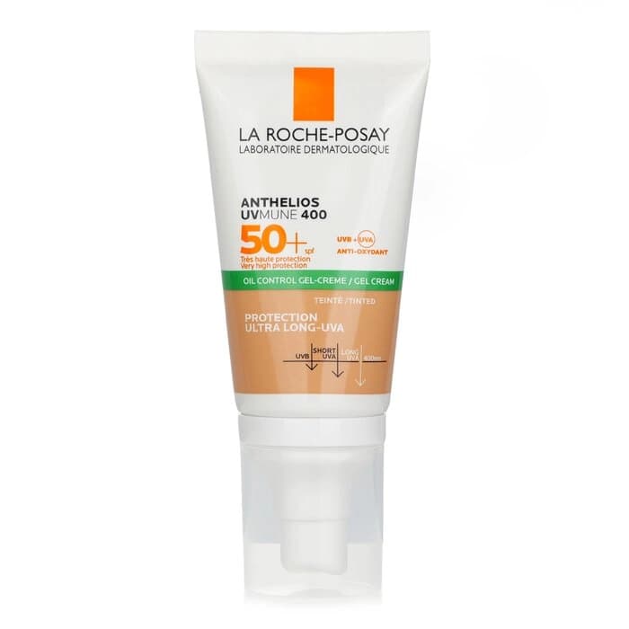 La Roche Posay La Roche Posay Anthelios UVMune 400 全效廣譜控油防曬乳 (有色)SPF50+ 50ml/1.7oz - 產品正面包裝 | cosGlint