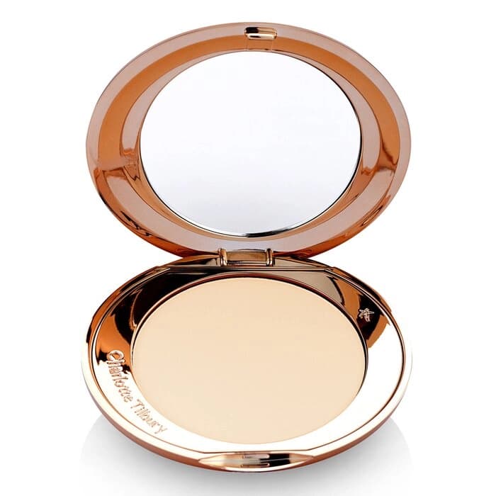 Charlotte Tilbury 夏洛特·蒂伯里 Charlotte Tilbury 夏洛特·蒂伯里 Airbrush Flawless 定妝粉 - # 01 Fair 8g/0.28oz - 產品正面包裝 | cosGlint