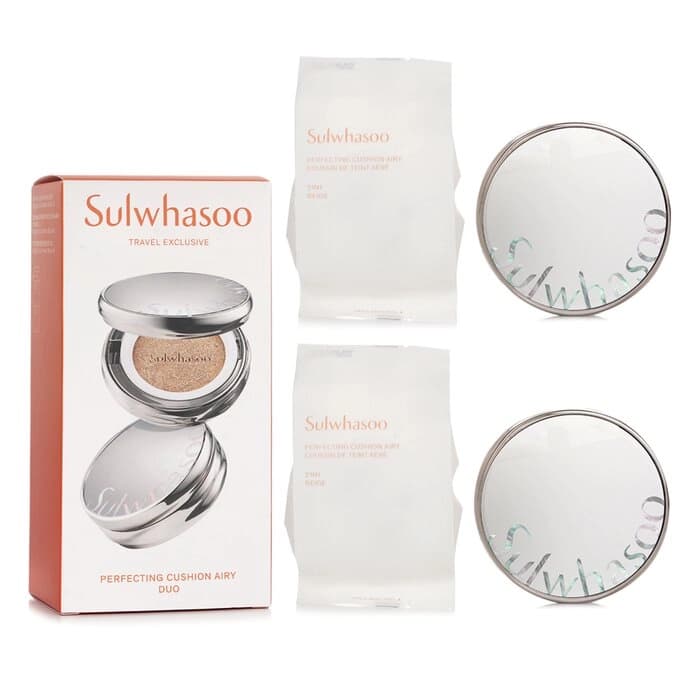 Sulwhasoo 雪花秀 完美無瑕氣墊粉底 Airy SPF50 (雙件組) # 21N1 (15g x2) x2