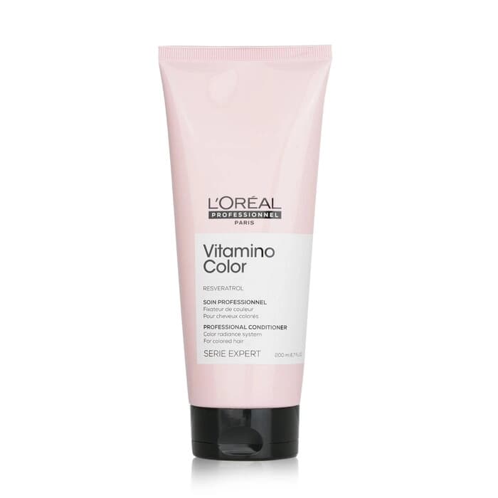 L'Oreal 萊雅 L'Oreal 萊雅 Professionnel Serie Expert - Vitamino Color白藜蘆醇護髮素 200ml/6.7oz - 產品正面包裝 | cosGlint