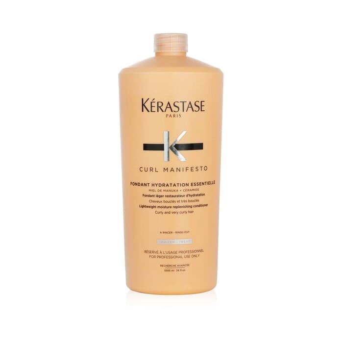 Kerastase 卡詩 Curl Manifesto Fondant Hydratation Essentielle 輕盈保濕護髮素 - 適用於捲髮和非常捲髮（沙龍用） 1000ml/34oz