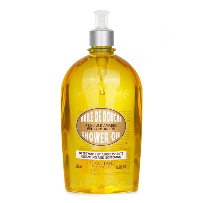 L'Occitane 歐舒丹 L'Occitane 歐舒丹 杏仁沐浴油(新舊包裝隨機) 500ml/16.9oz - 產品正面包裝 | cosGlint