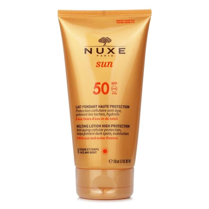 Nuxe 黎可詩 Sun Melting 高保護乳液 SPF50 (適用於臉部&身體) 150ml/5.1oz