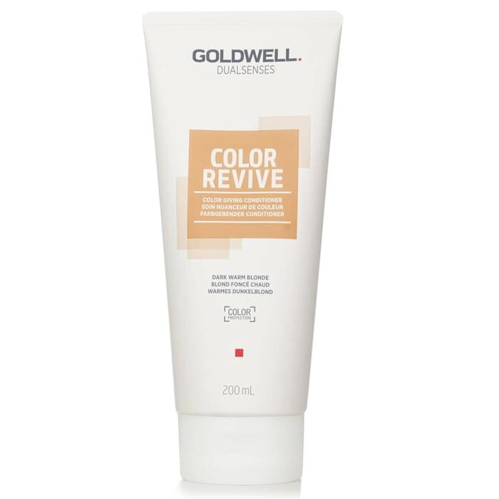 Goldwell 歌薇 Dual Senses Color Revive 延彩補色護髮素 - #深暖金色 200ml/6.7oz