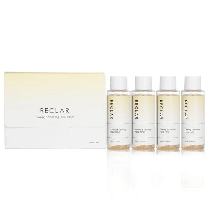 Reclar 鎮靜紓緩爽膚水 4x50ml