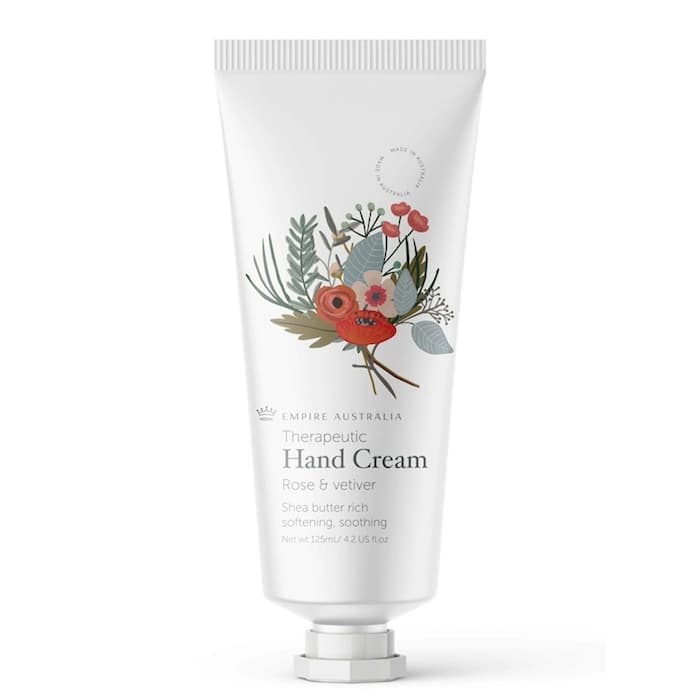 Empire Australia Empire Australia Therapeutic Rose & Vetiver Hand Cream 125ml - 產品正面包裝 | cosGlint