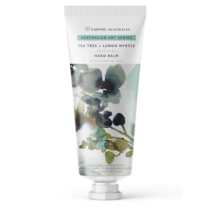 Empire Australia Empire Australia Australian Art Series Tea Tree & Lemon Myrtle Hand Balm 125ml - 產品正面包裝 | cosGlint