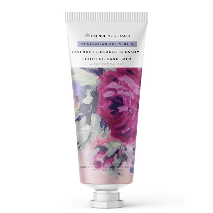Empire Australia Empire Australia Australian Art Series Lavender & Orange Blossom Hand Balm 125ml - 產品正面包裝 | cosGlint