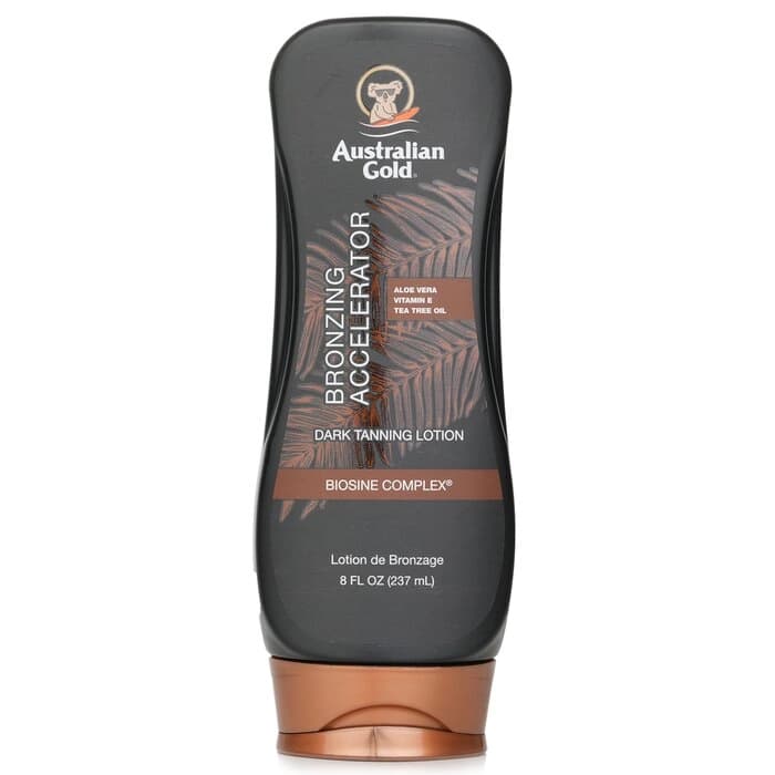 Australian Gold 金色澳洲 急速黝黑助曬乳液Dark Tanning Accelerator Lotion With Bronzers 237ml/8oz