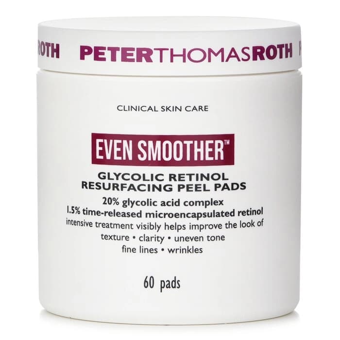 Peter Thomas Roth 彼得羅夫 Even Smoother Glycolic 視黃醇煥膚棉貼 60pads
