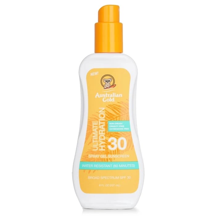 Australian Gold 金色澳洲 噴霧凝膠防曬霜 SPF 30（終極保濕）(有效日期:1/3/2026) 237ml/8oz