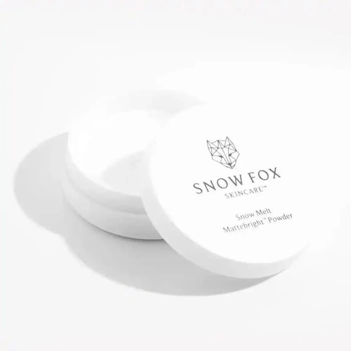 Snow Fox Snow Melt MatteBright Powder with Powder Puff 0.19 fl. oz. /