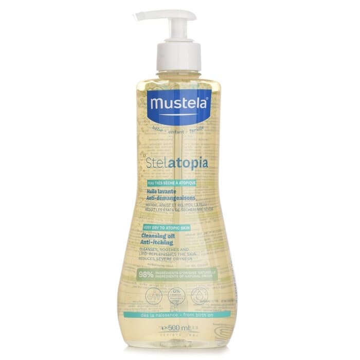 Mustela 慕之恬廊 舒恆修護潔膚油(新舊包裝隨機) 500ml/16.9oz