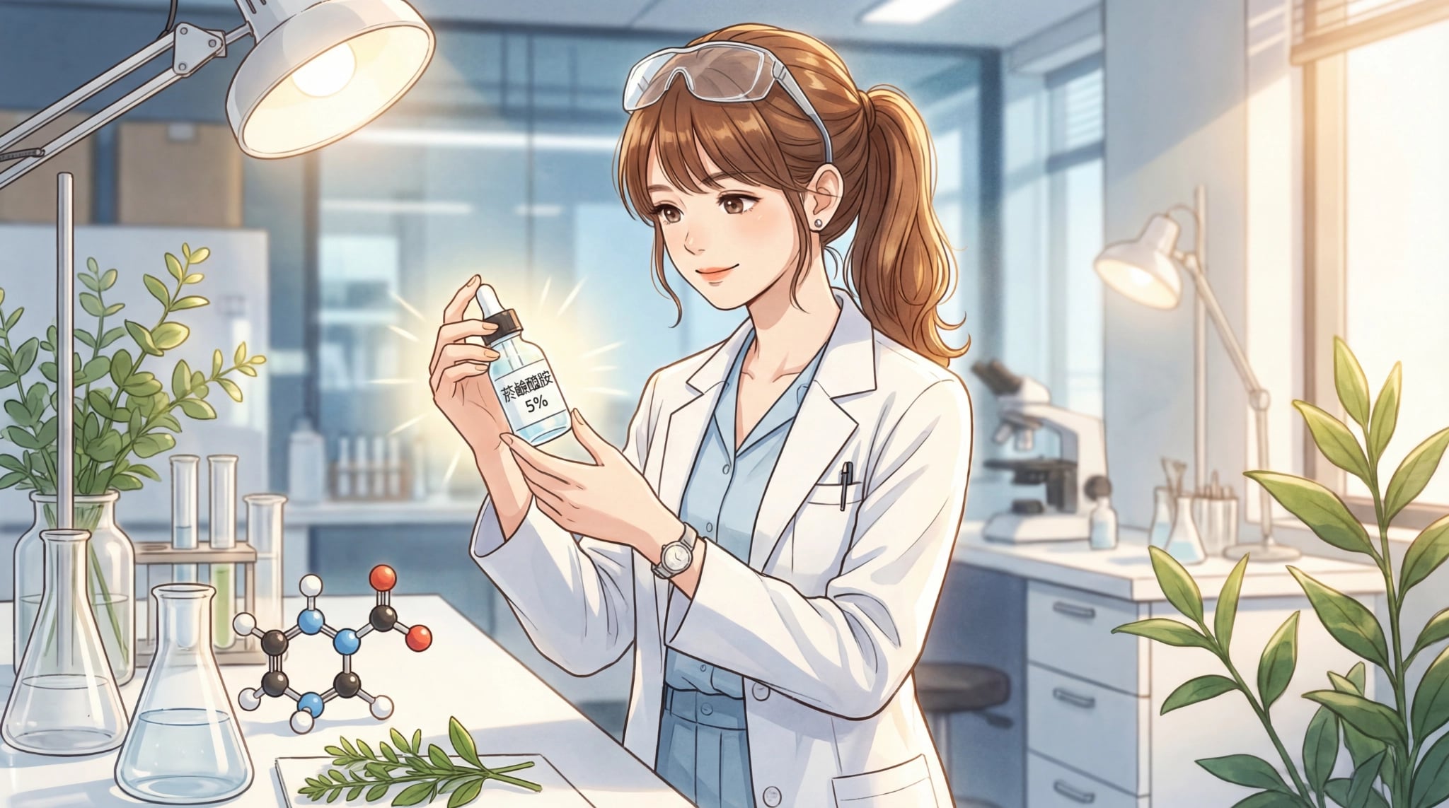 菸鹼醯胺是什麼?美白、控油、縮毛孔功效與濃度完整解析