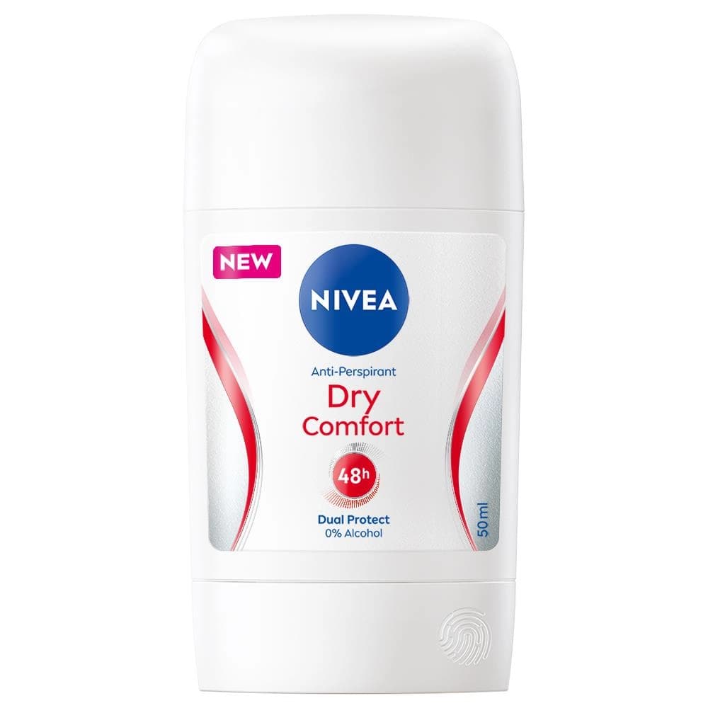 NIVEA 妮維雅 妮維雅止汗爽身乳膏Pro升級版-乾適活力 (NIVEA DRY COMFORT STICK) - 產品正面包裝 | cosGlint