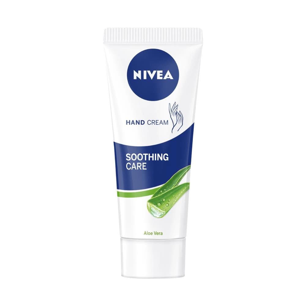 NIVEA 妮維雅 妮維雅蘆薈修護護手霜 (NIVEA HAND CREAM ALOE VERA) - 產品正面包裝 | cosGlint