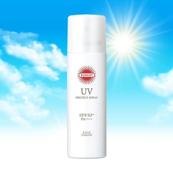 SUNCUT UV 矖可皙 高效防曬噴霧 - 產品正面包裝 | cosGlint