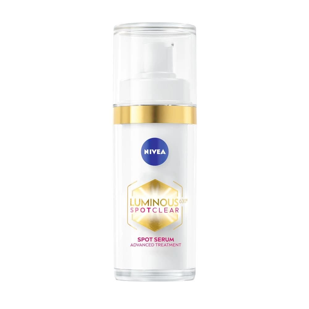 NIVEA 妮維雅 LUMINOUS630° 淡斑煥白精華 - 產品正面包裝 | cosGlint