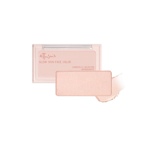 ettusais 艾杜紗 ettusais艾杜紗ETS 微醺暮色亮顏盤 01 薄櫻粉3g - 產品正面包裝 | cosGlint