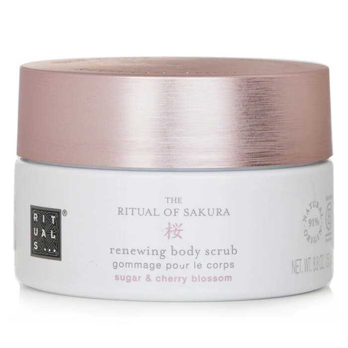 Rituals Rituals The Ritual Of Sakura 身體磨砂膏 - 糖 & 櫻花 250g/8.8oz - 產品正面包裝 | cosGlint
